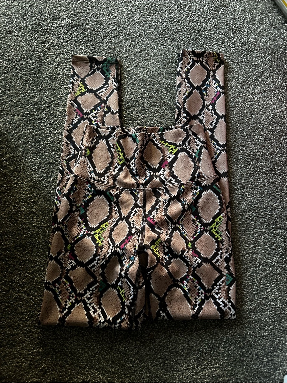 Beach Riot Piper Legging - Jeweled Python - Picture 9 of 10